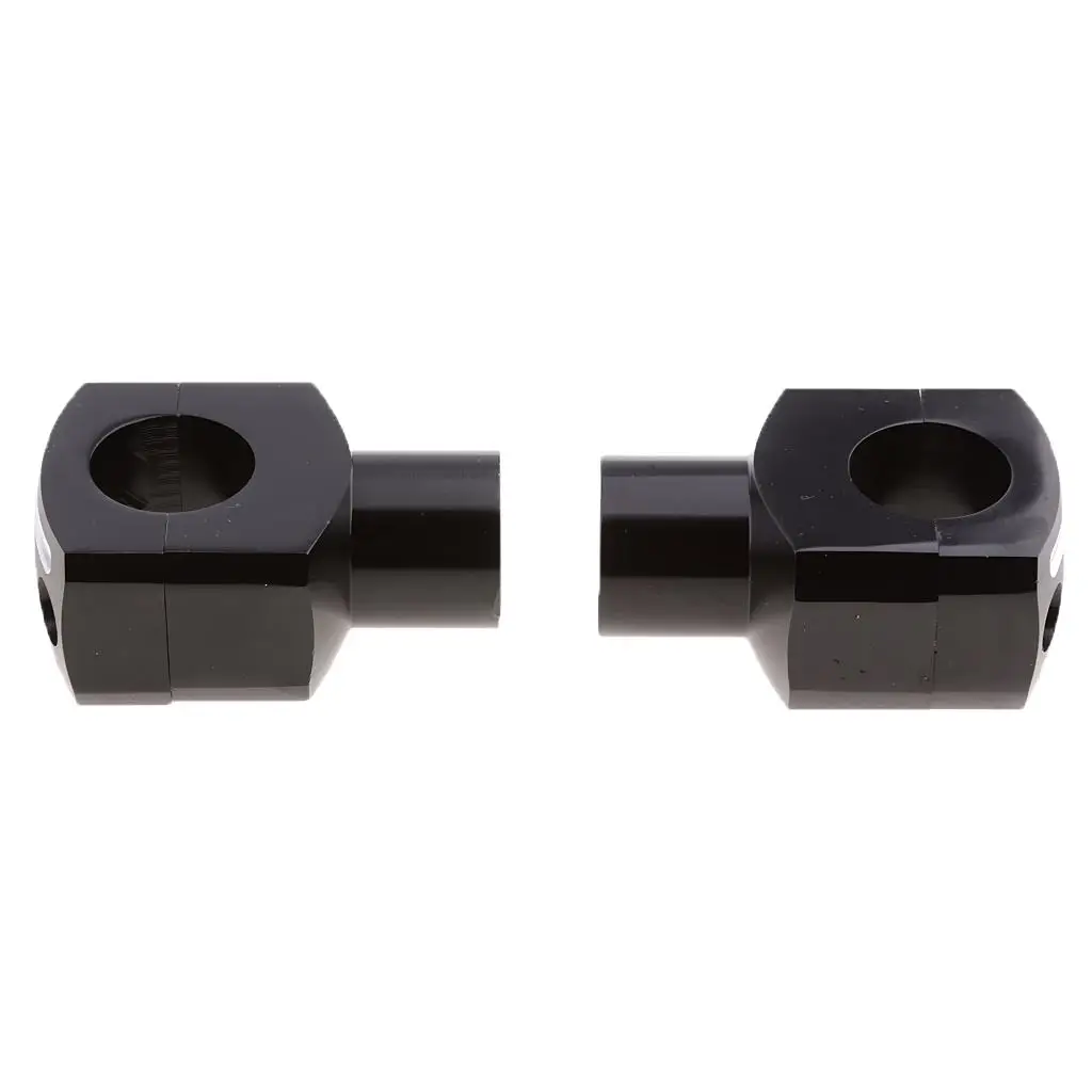 Motorcycle Black-inch 25mm Handlebar Riser Clamp for Cruiser