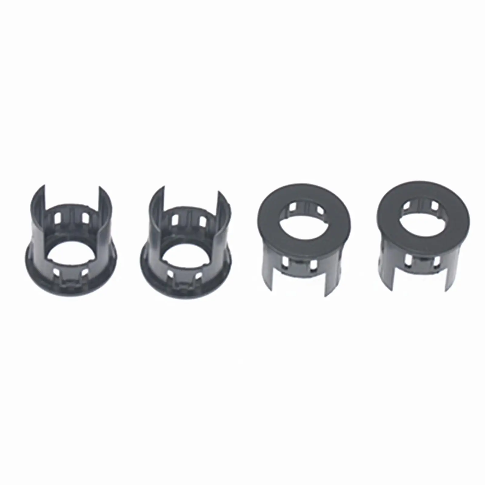 4 Pieces Vehicle Parking Assist Sensor Bezels 5LS52Tzzaa Front Rear for Dodge RAM 1500 Easy Installation Accessory