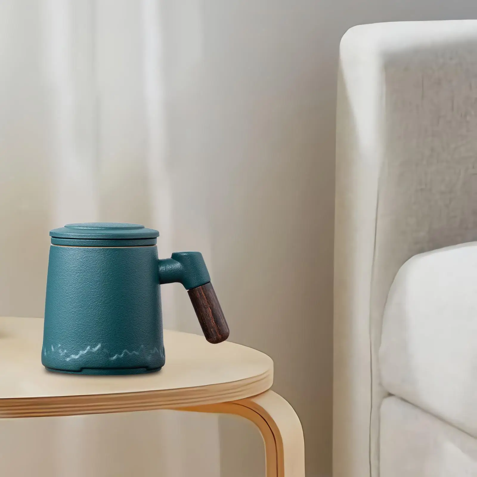Tea Cup with Infuser and Lid Filter Loose Leaf Tea Infusers Coffee Mug Tea Infuser Mug for Beverage Office milk