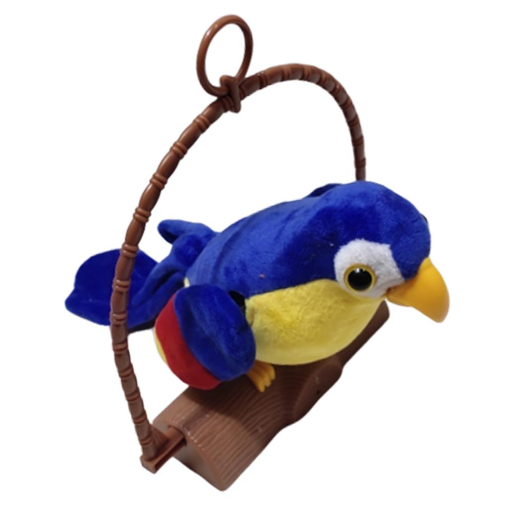 Electric Plush Talking Repeat Parrot Stuffed Early Education Toys Present