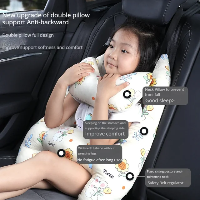 Car Seat Best Pillow For Kids H-Shape Kids Car Sleeping Head