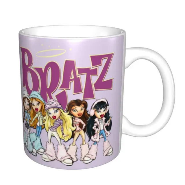 Bratz Street Y2K Girl Rock Princess Large Capacity Mug Fashion