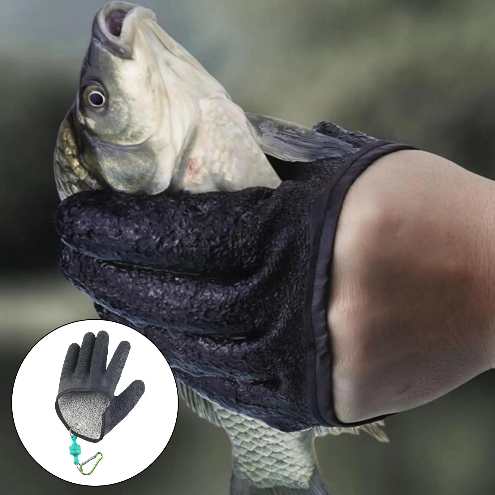 Professional Fishing Left Hand Puncture Proof Supplies Fish Holder Equipment Fishing