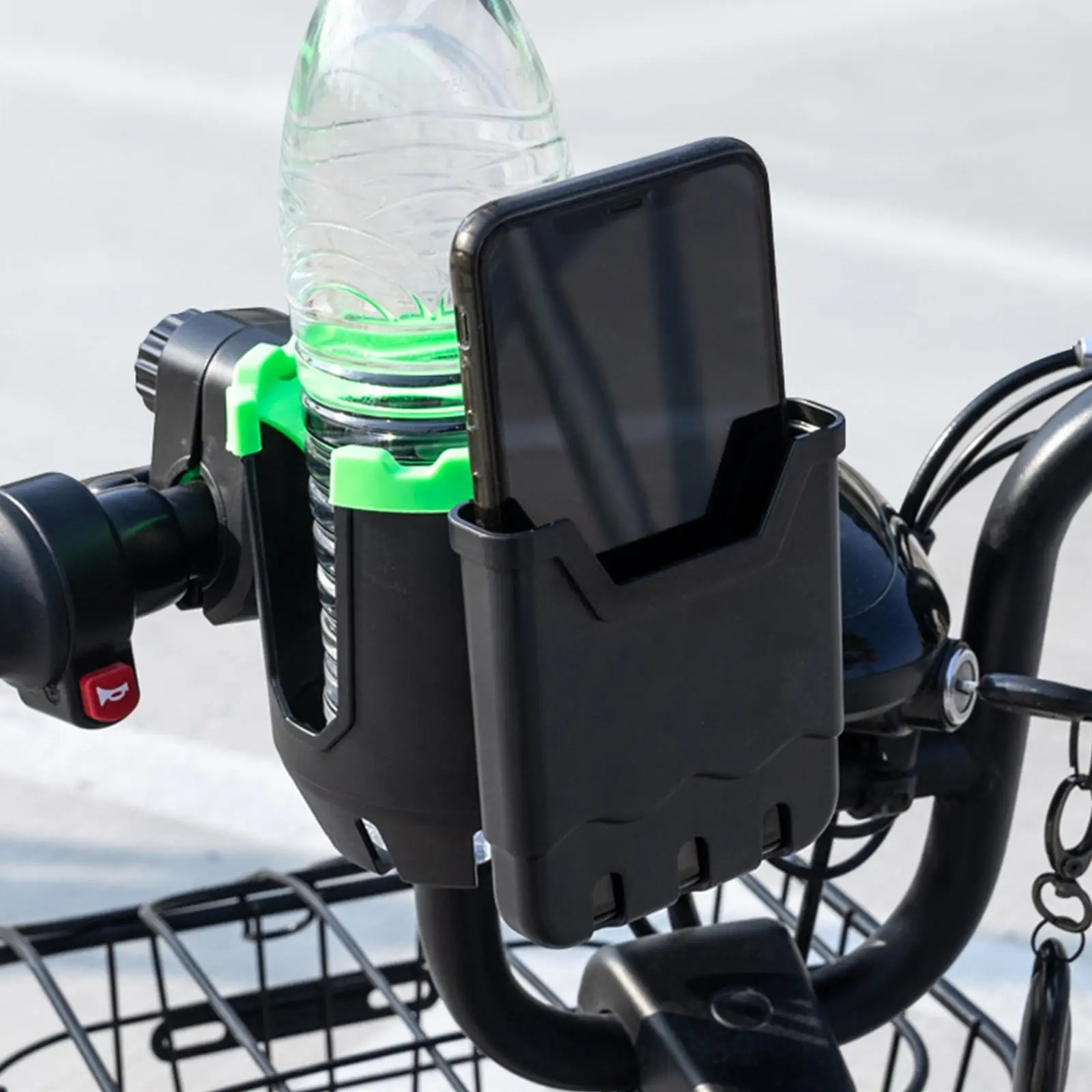 Stroller Cup Holder Bicycle  Bottle Holder Bracket for Wheelchair