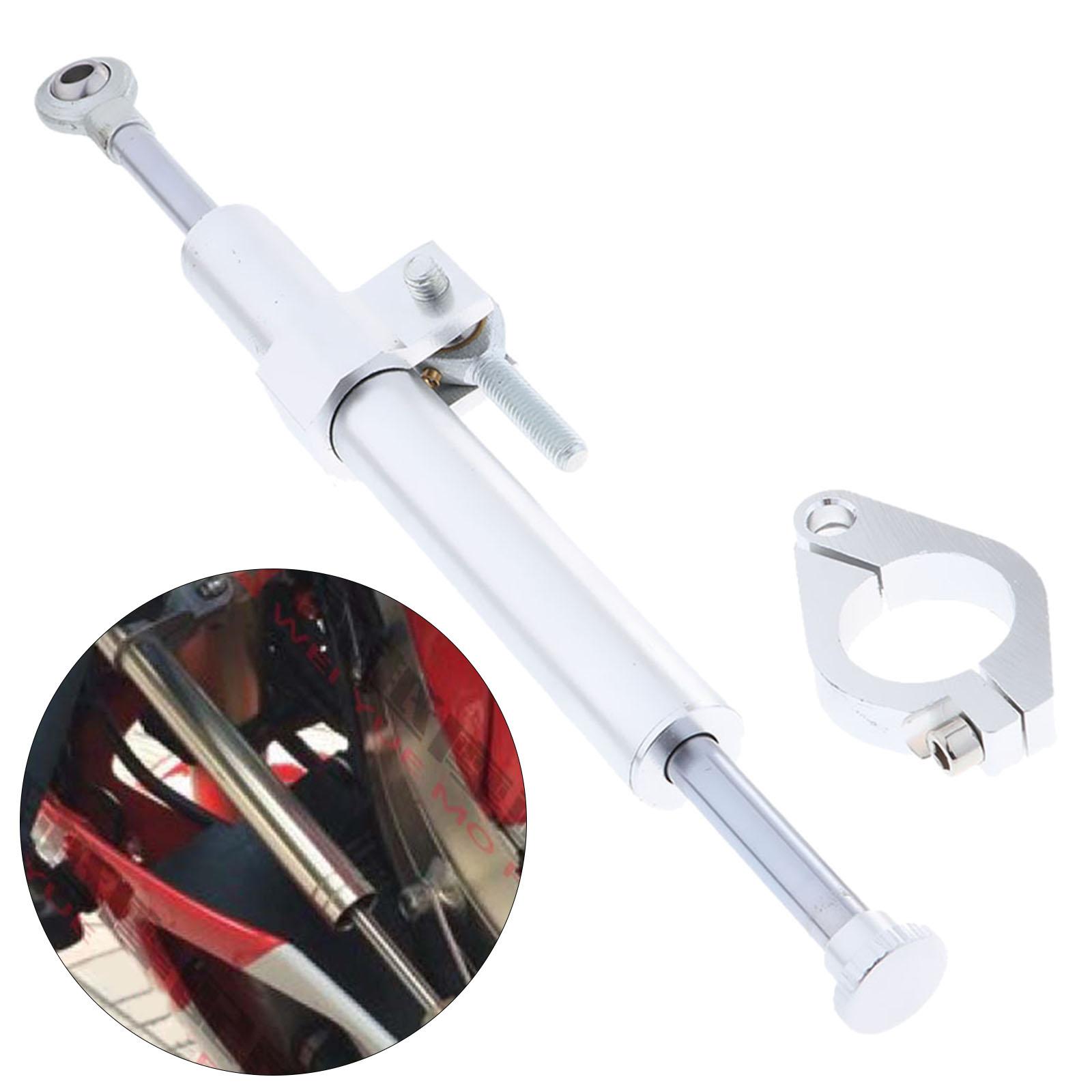 Motorcycle Steering Damper Stabilizer Linear Reversed Control