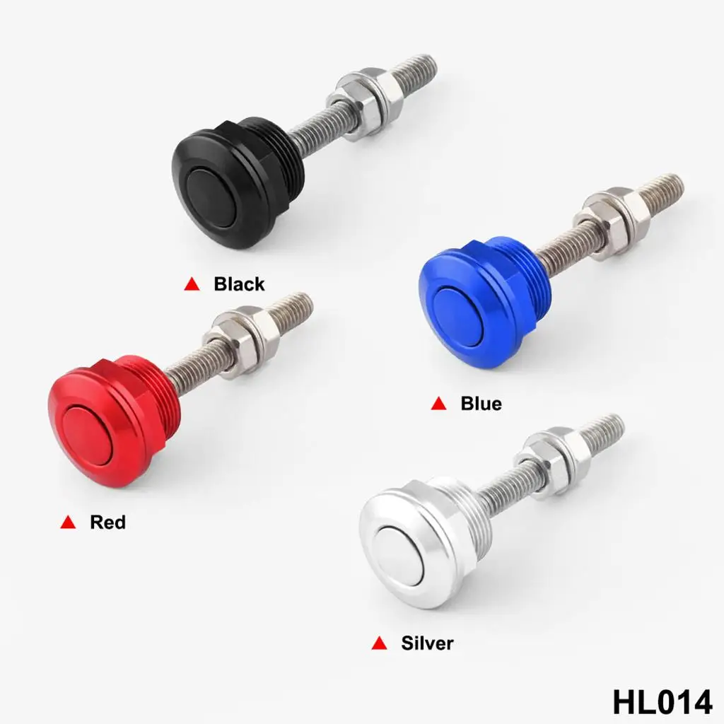 6x  Pins - Universal Bumper Hood Latch  Hood Pins Lock  22mm/0.87``