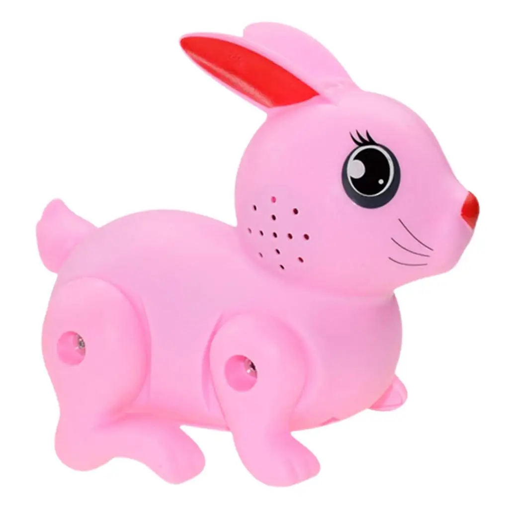 Cute Electric Rabbit Toy Battery Powered Interactive Toy for Children Kids