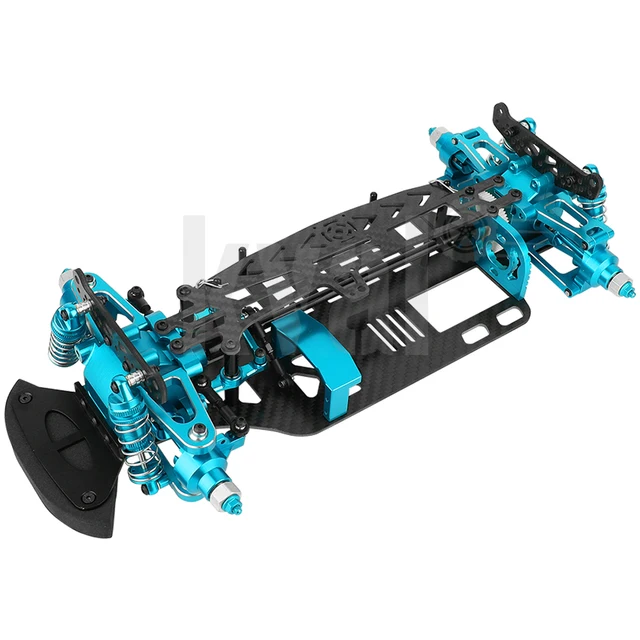Metal Alloy & Carbon Fiber Frame Chassis with Shock Absorbers Belt 