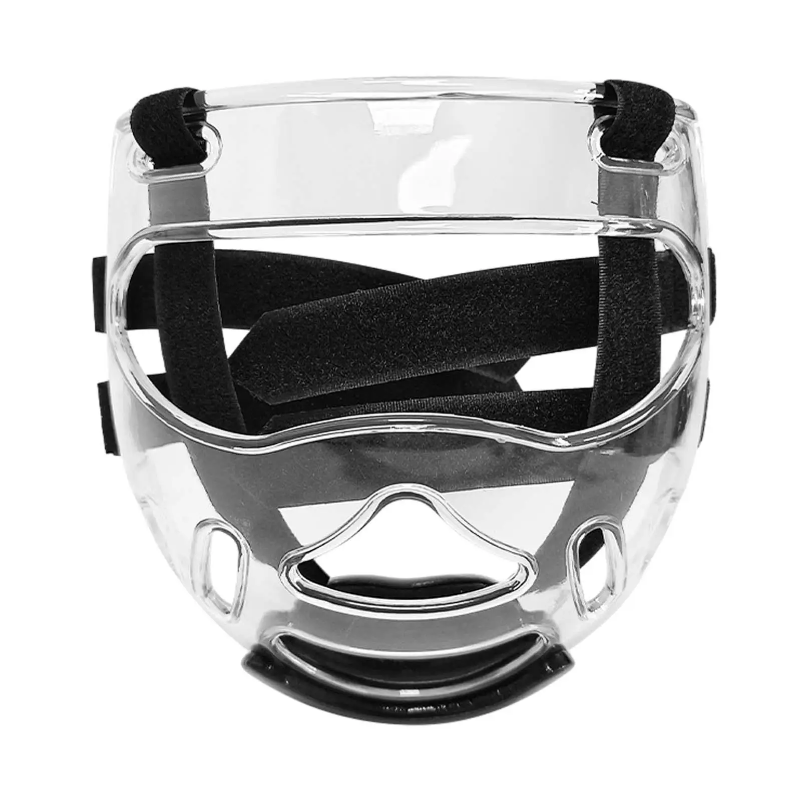 Taekwondo Mask Taekwondo Face Shield Detachable Sparring Mask Clear Face Guard for Grappling Karate Wrestling Sports Kickboxing