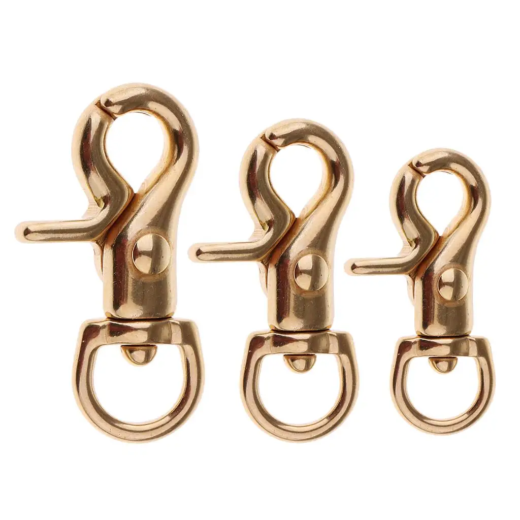 1x Swivel Lobster Clasp Key Ring Keychain DIY Handbag Jewellery Accessories