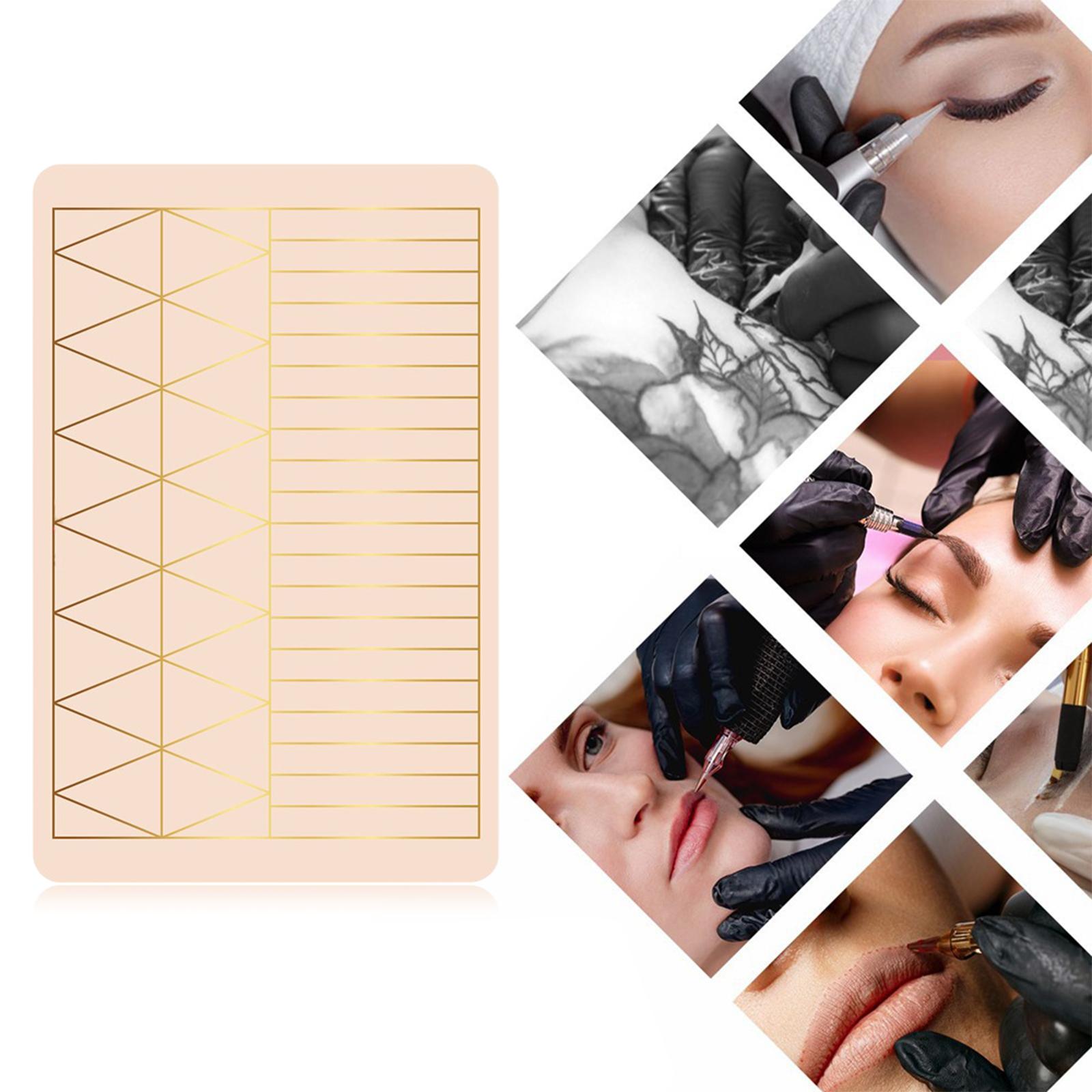 Eyebrow Practice Skin Realistic Eyebrow Lip Eyeline Permanent for Beautician