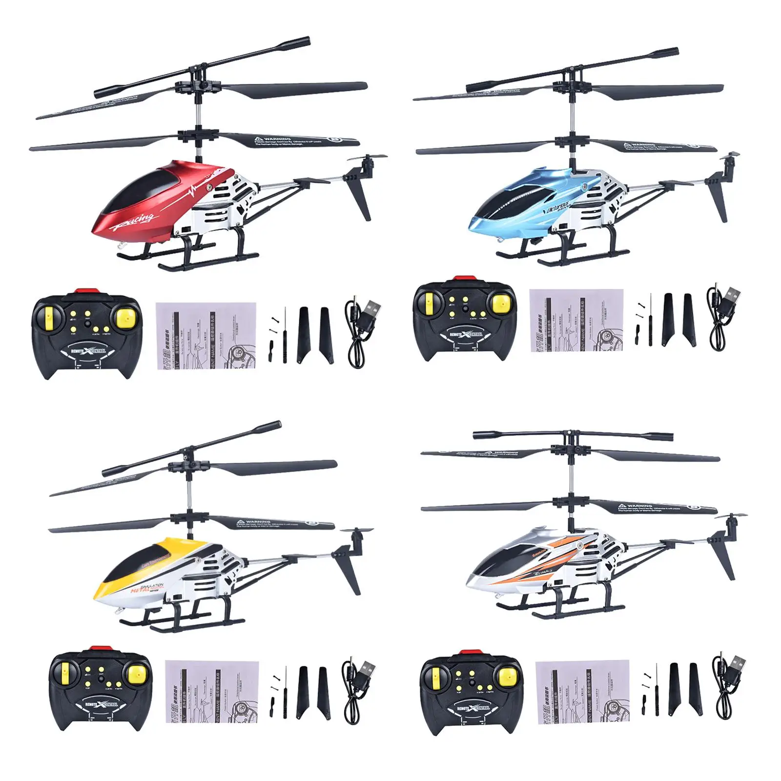 2CH Remote Control Flying Outdoor Toy Control Helicopter RC Helicopter for Adults for