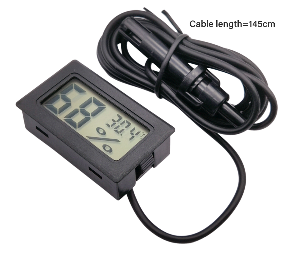 Mini Digital SquareThermo Hygrometer Thermometer Probe Tester Indoor Temperature Humidity Meter Sensor Instrument Gauge Detector