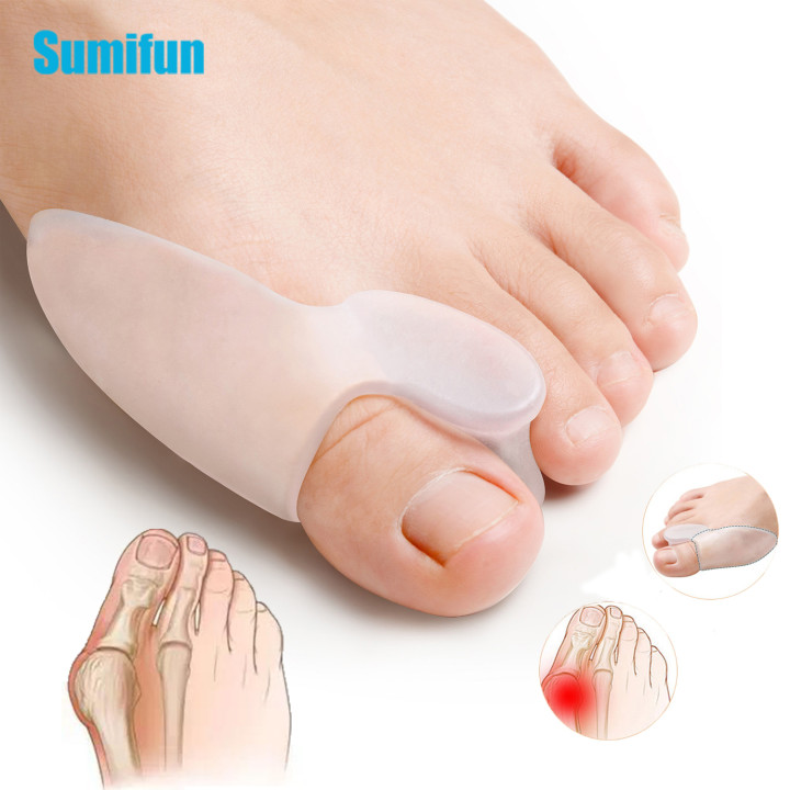 Best of 6Pcs Silicone Toe Separator Bunion Bone Ectropion Adjuster Hallux Valgus Corrector Thumb Outer Appliance Foot Care Tools Reviews & Tips