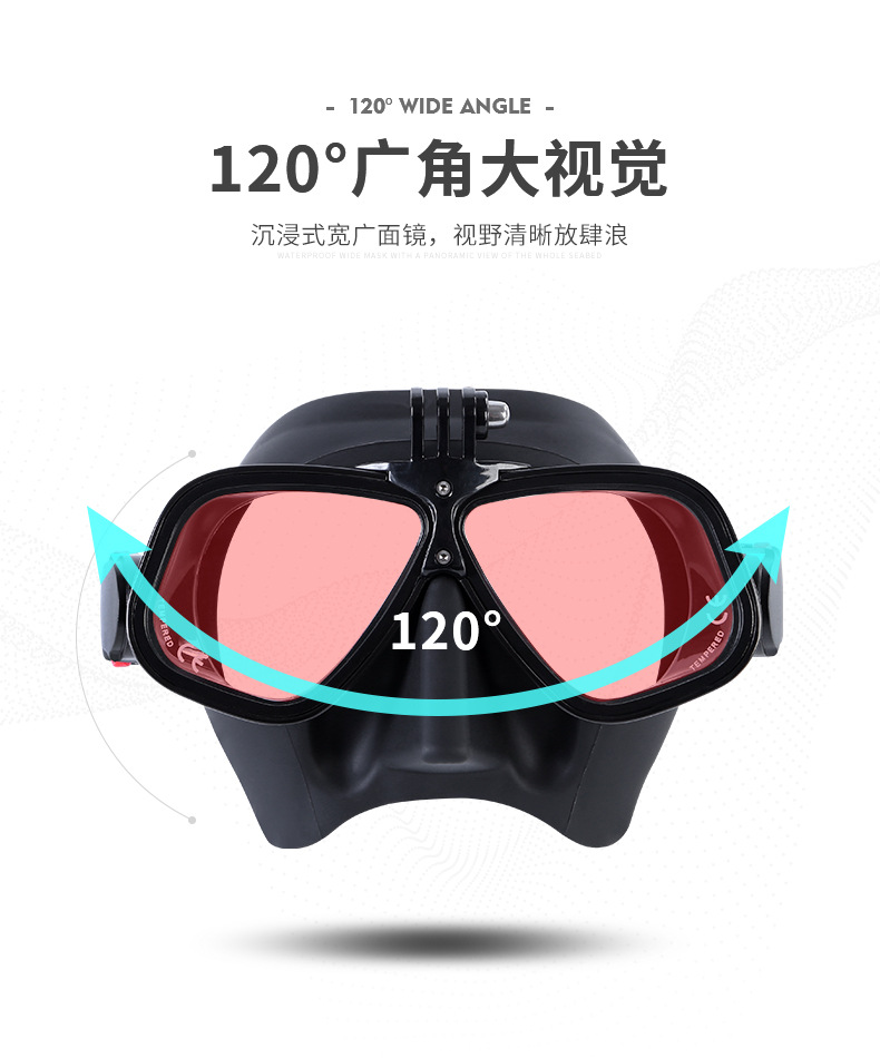 Title 4, New adult freediving masks can be equipped with...