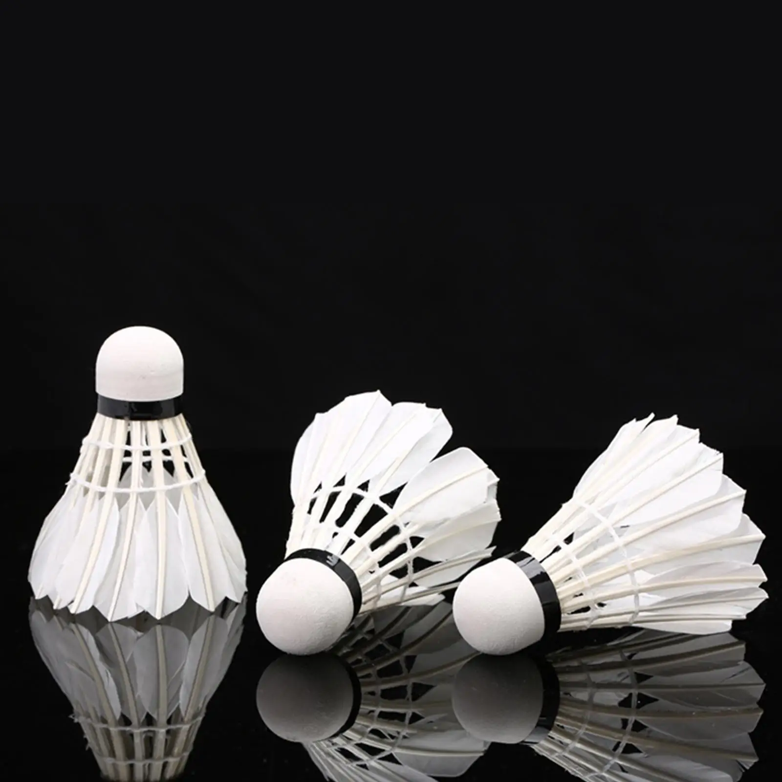 3Pcs Badminton Shuttlecocks for Recreational Game Play Sports Activities