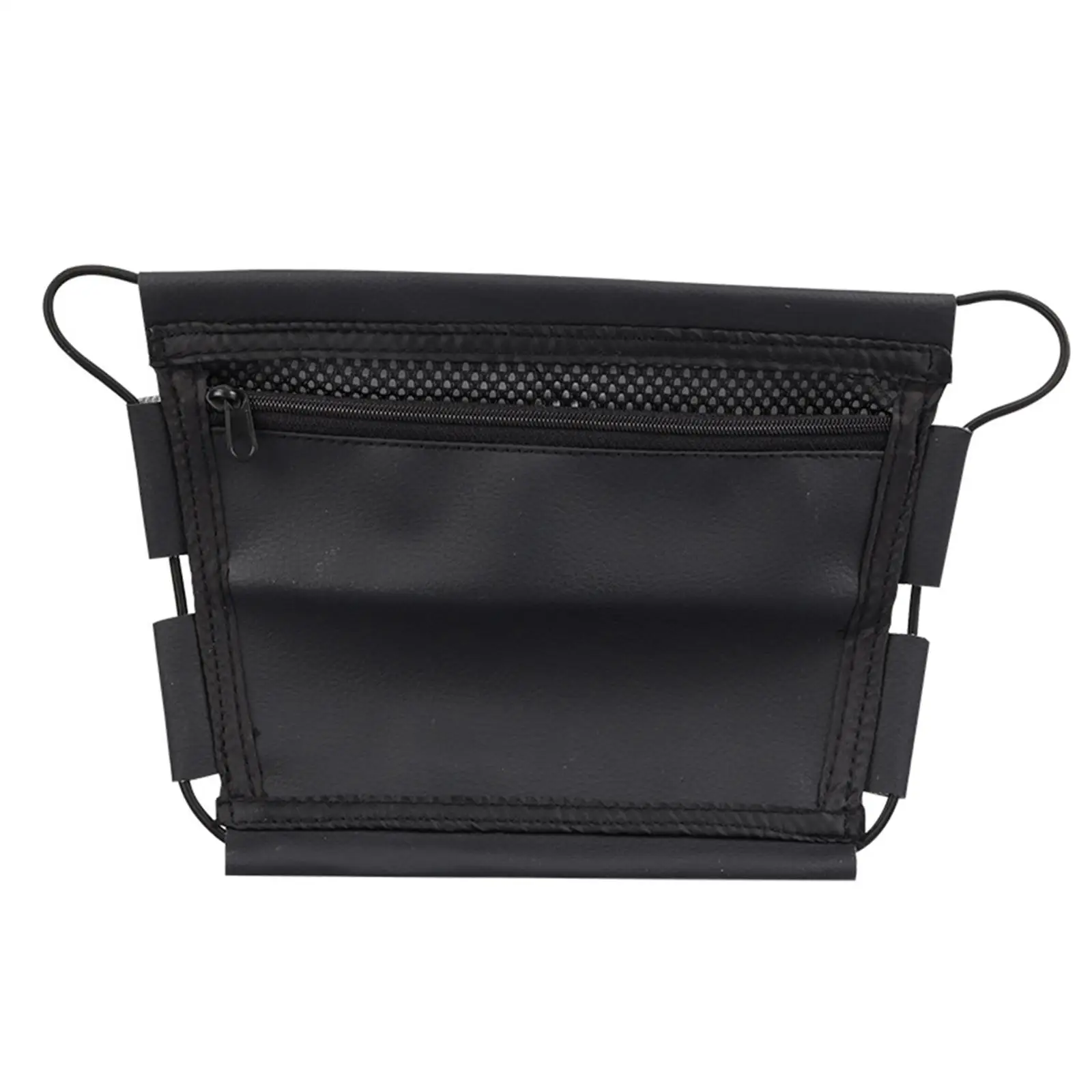 Under Seat Storage Bag Black Accessories Elastic Band Designed with Mounting