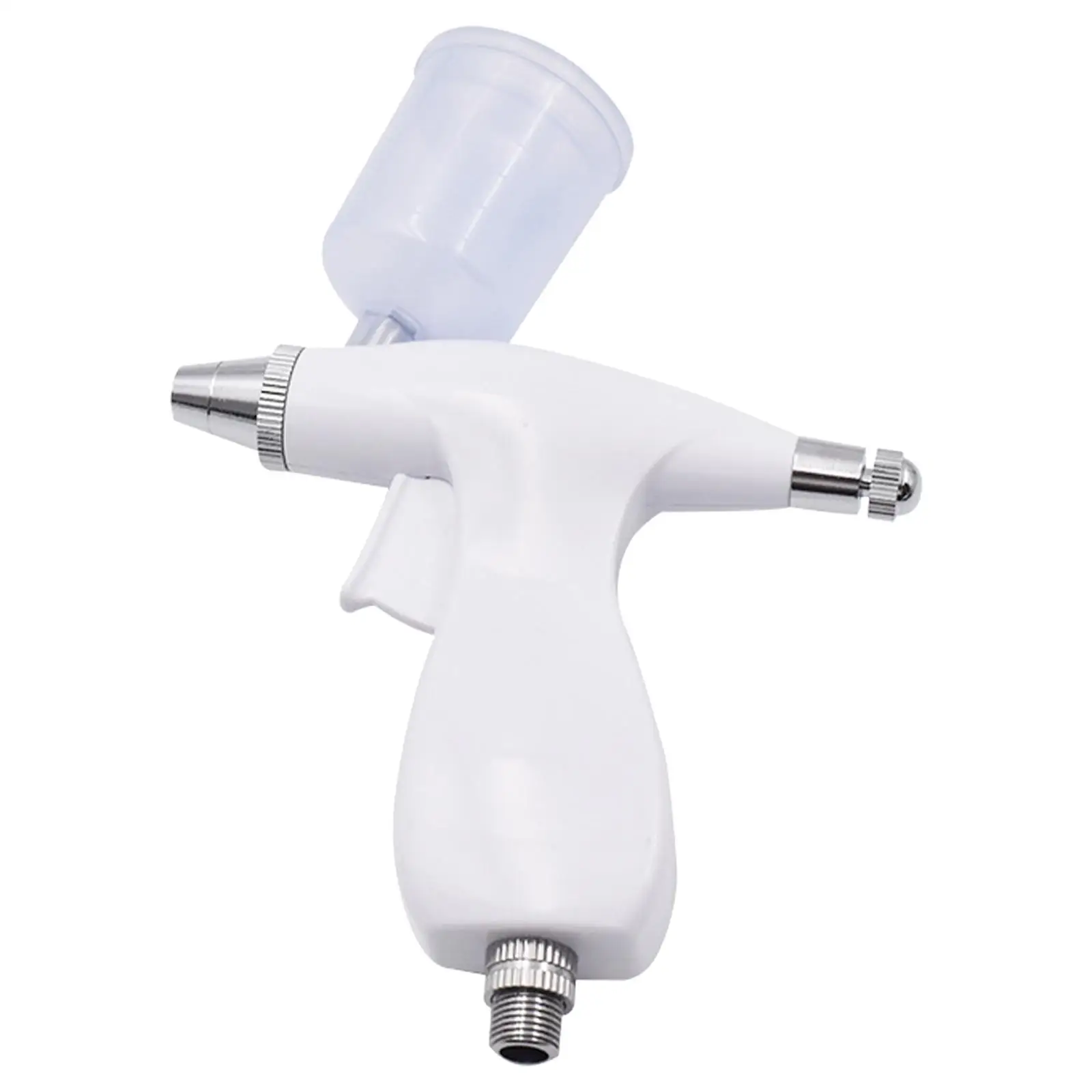 Mini Airbrush Spray Gun 1/8 Connector 0.4mm Nozzle Airbrush Nozzle for Makeup Model Painting Cake Decorating Manicure Nail Art