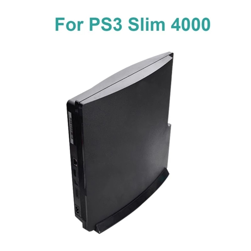 Rutschfester vertikaler Ständerhalter, Basis-Dock-Halterung, einfache Installation, verwendet für PS3 Super Slim 4000-Spielekonsole – Detail 7