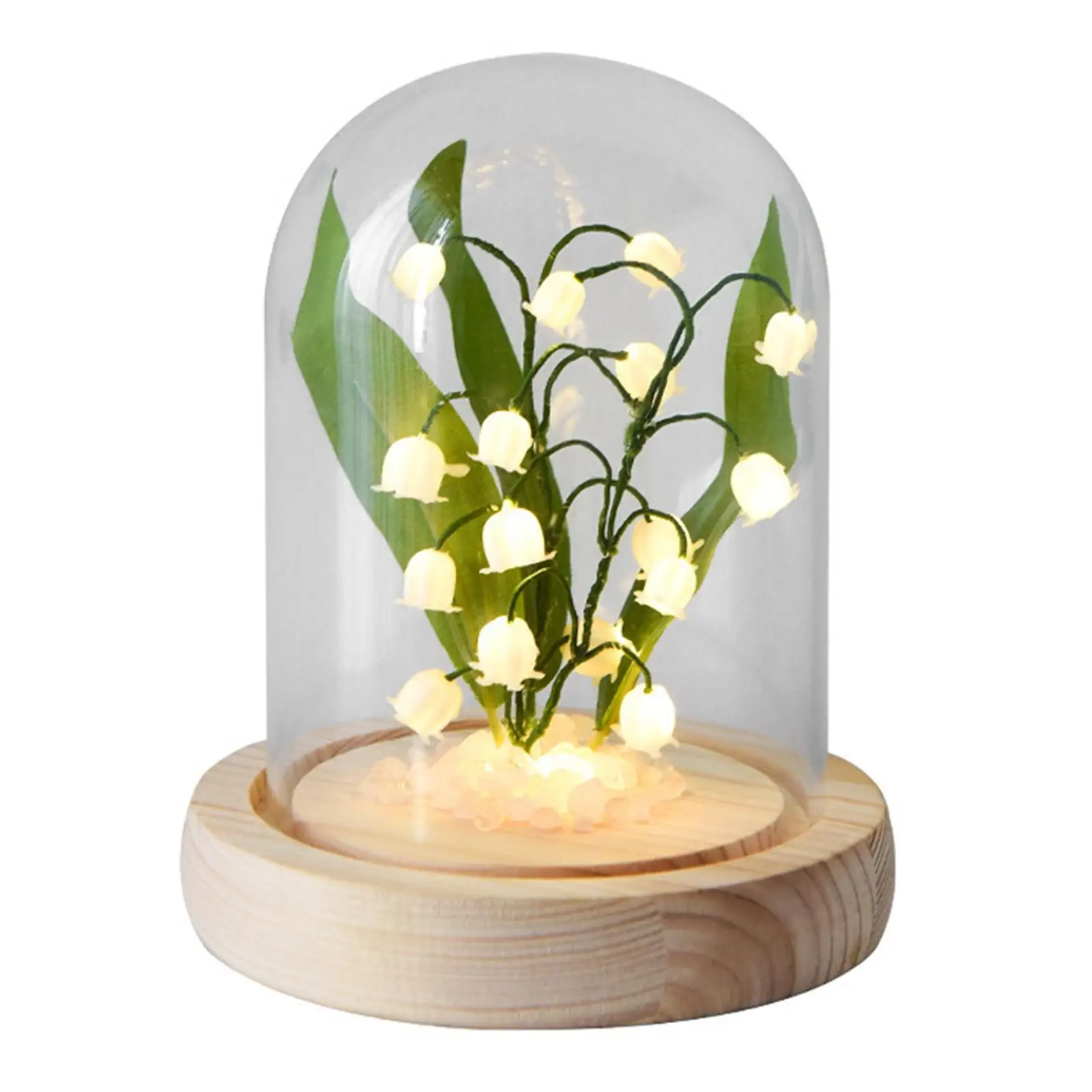 Lily of The Valley Flowers Night Light DIY Lighted Flowers for Party Valentines