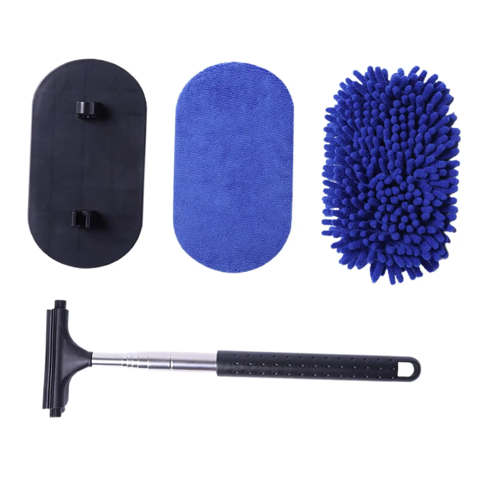 Car Wash Brush ,Auto Glass Squeegee with Long Handle,Car Cleaning Supplies