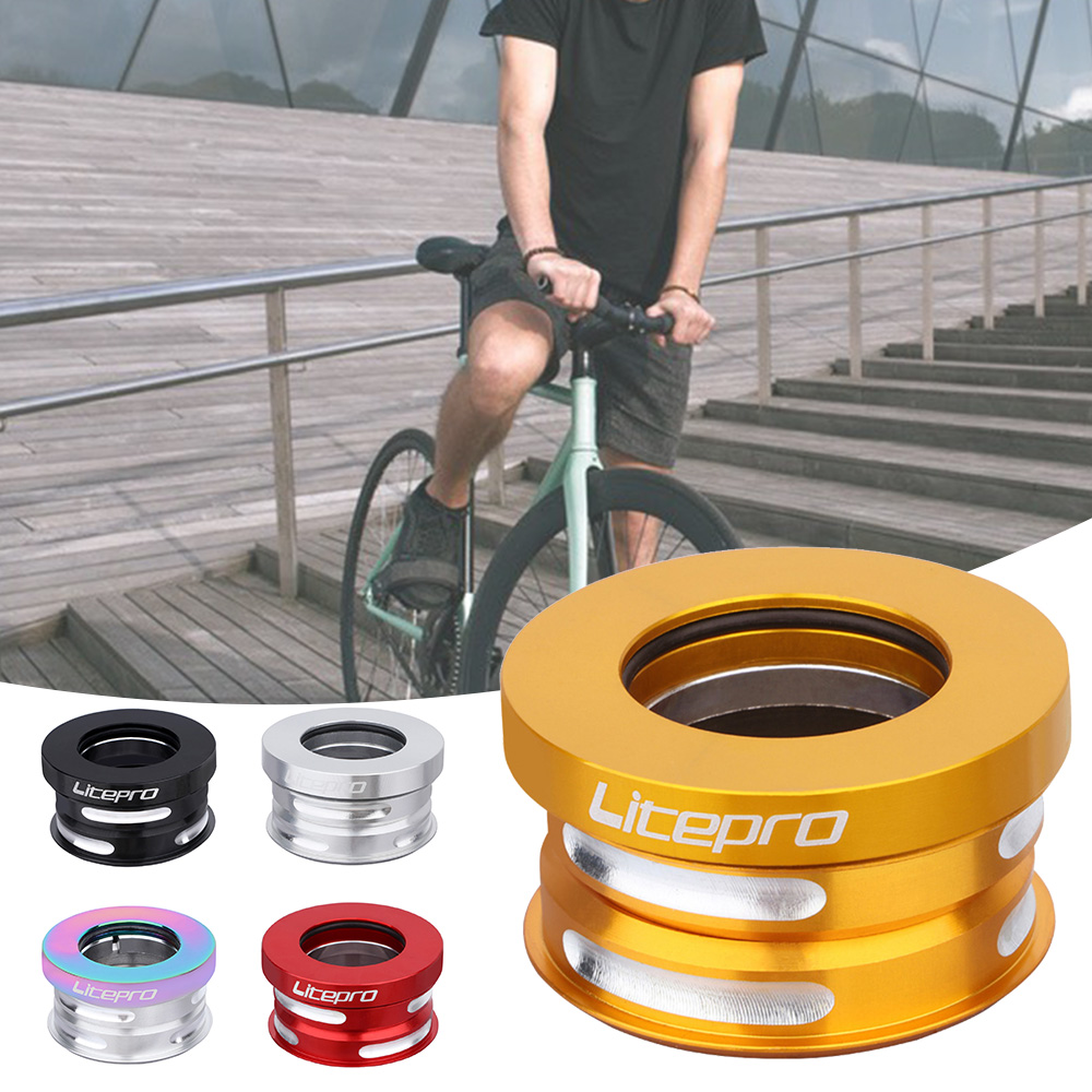 Fahrrad 44mm Headset ultraleichte abgedichtete Lager Schüssel Gruppe gerade Rohr gabel – Detail 2