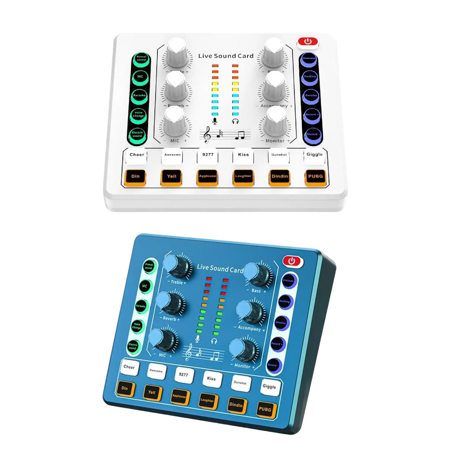 Professional Audio Mixer 12 Order Electric Tones Studio Equipment for Gaming Sing