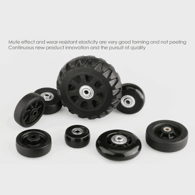 1 pc Universal Koffer Rad wagen Reise flexible Stumm schaltung Gepäck Koffer Schwenk rad Ersatz Reparatur zubehör – Detail 3