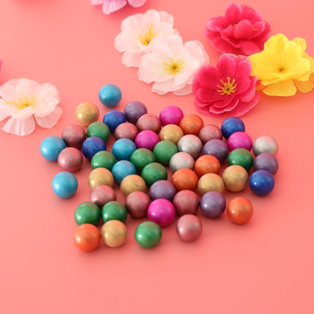 Assorted Color Glass Marbles, Pack of 90Pieces, Vase Fillers Decor, Marble Games