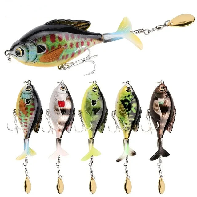 Tail Popper Lure Fishing Lures Saltwater Bass Popper Fishing Lures