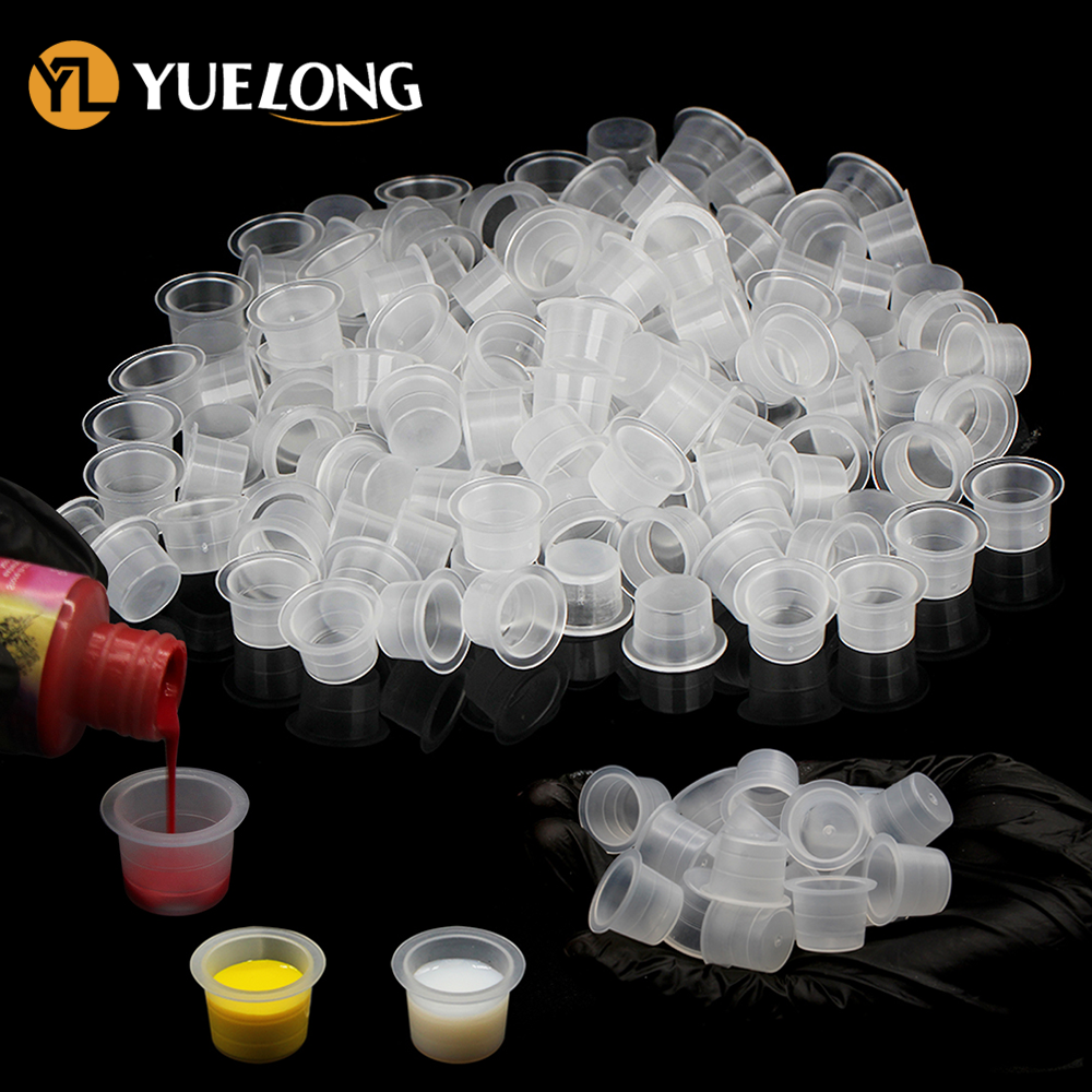 Best of 500 / 1000pcs Plastic Microblading Permanent Makeup Clear Clear S / M / L Size Tattoo Ink Cups Pigment Caps Tattoo Accessories Reviews & Tips