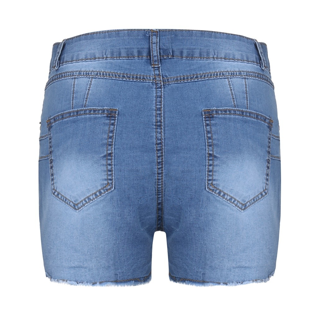 Title 15, Shorts Denim Jeans Woman Denim Shorts Broken Cr...