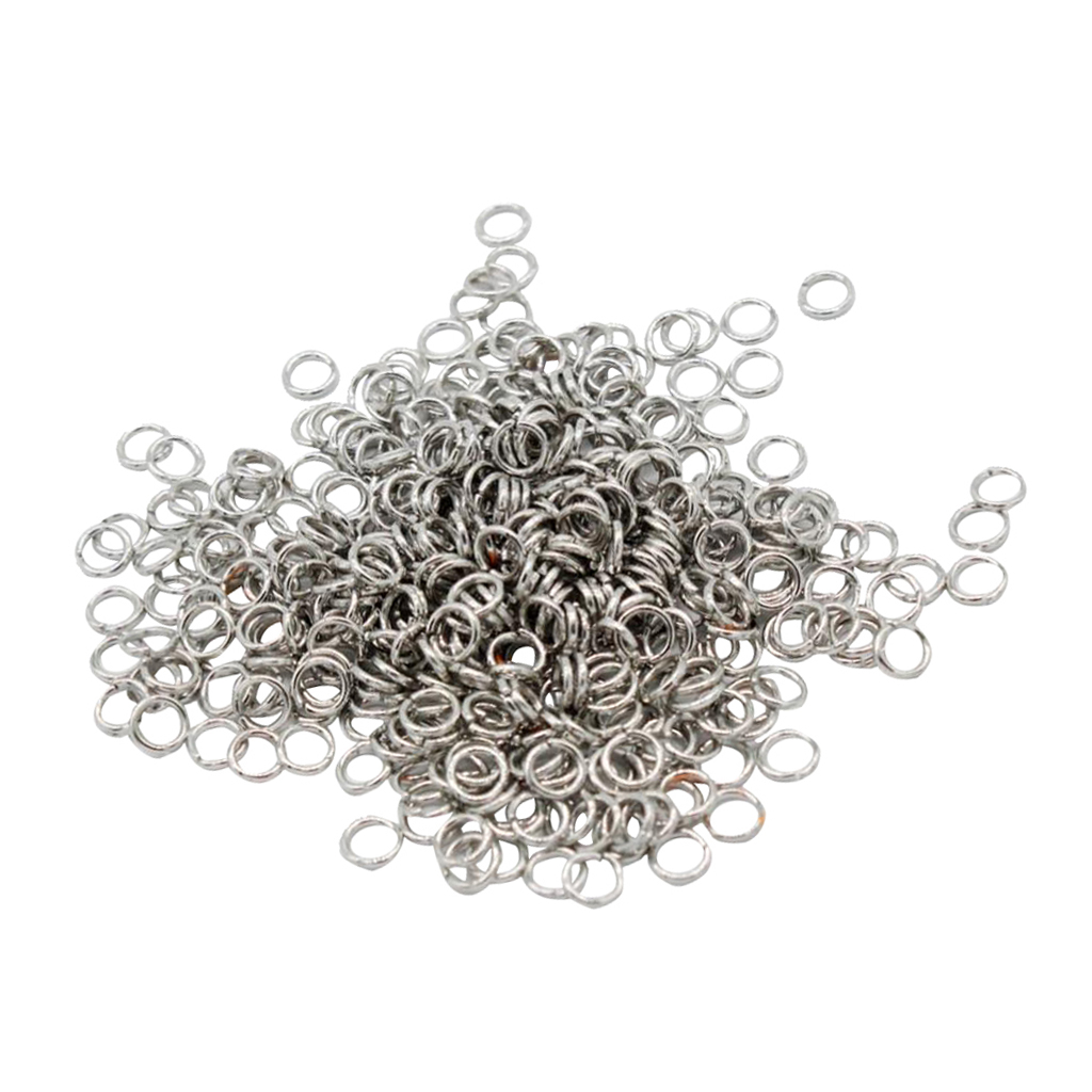 Approximately 500 O-ring sets, round cans, jump rings, DIY accessory parts, all