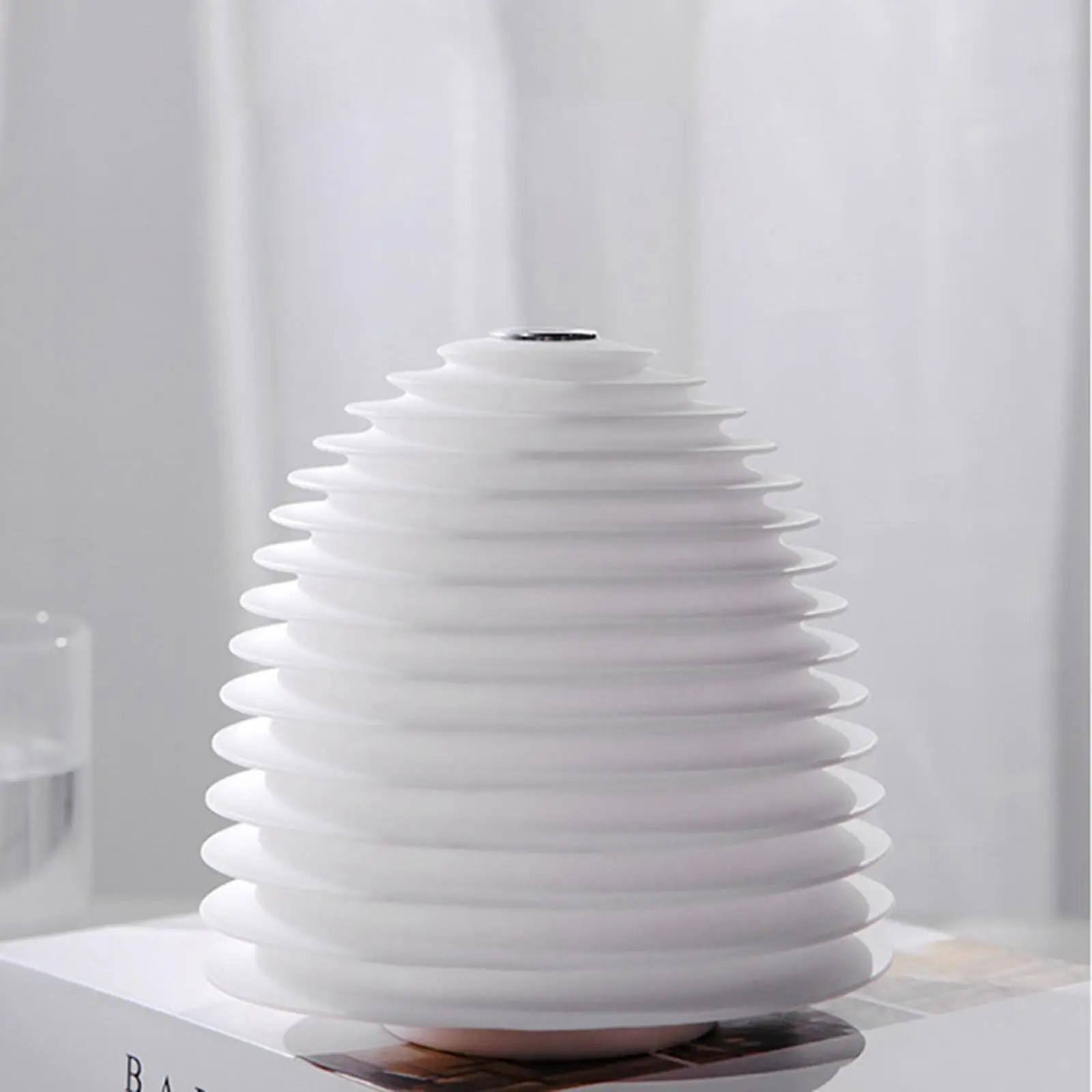 USB Humidifier Low Noise  Au Shut Off Diffuser LED Humidifier Portable Humidifier for Hotel NightStand Home Nursery Yoga