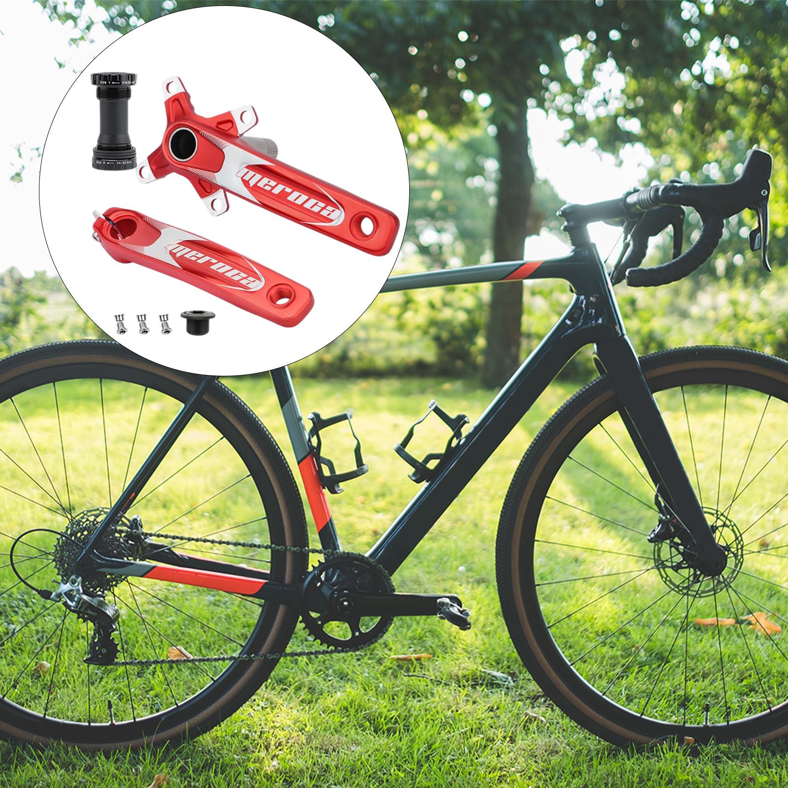 Mountain Bike Crankset - 170 mm 104BCD MTB Crankset Left Right Crank  Set for 8~12 , Square Bottom Bracket Bicycles