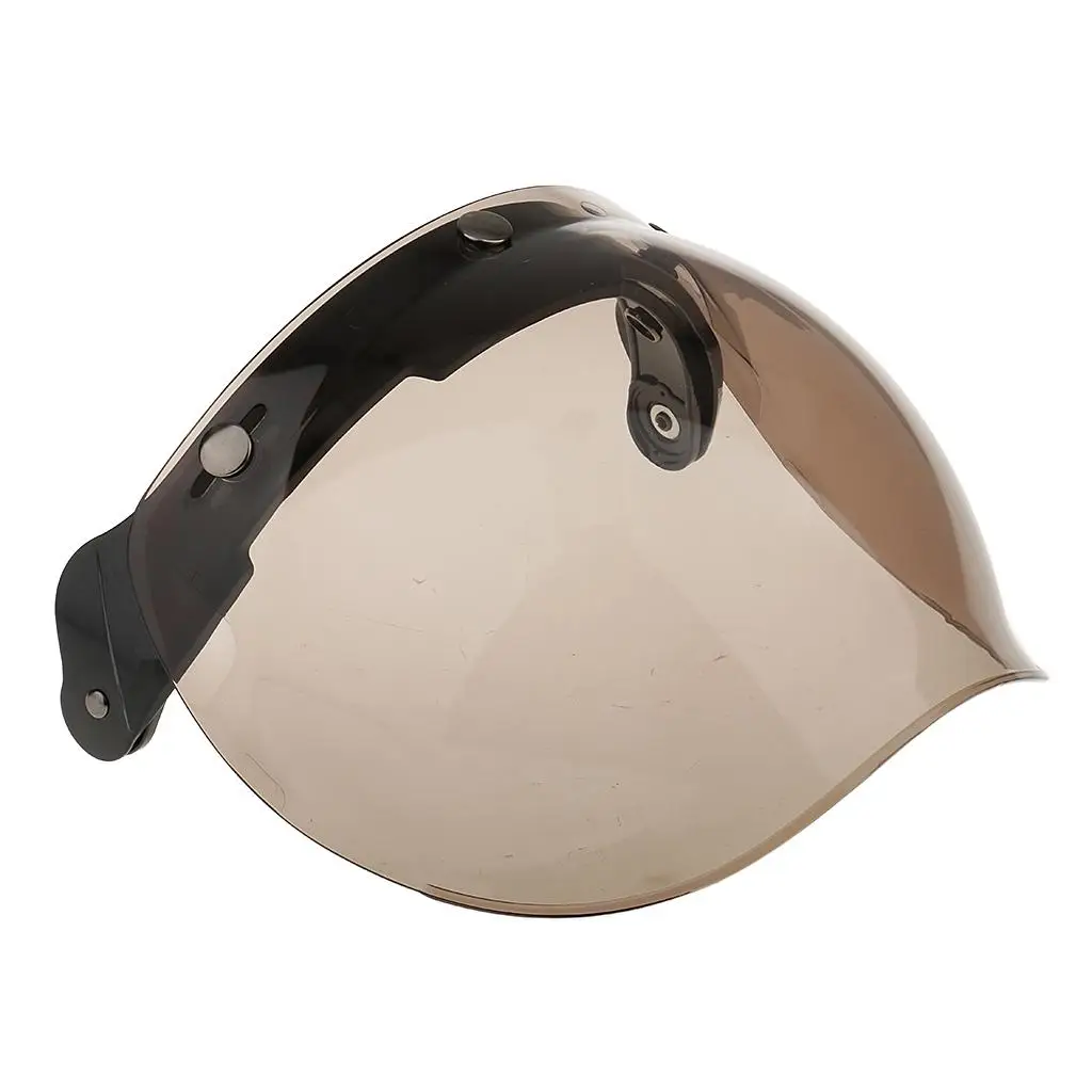 Motorcycle 3 Snap Helmet Visor Shield Flip Up Down Lens for 