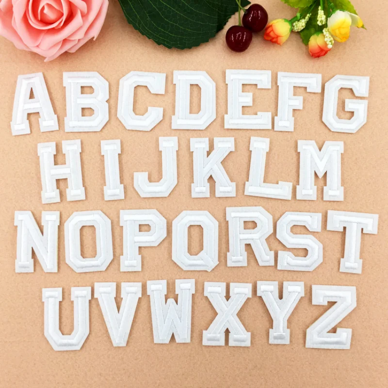 iron on embroidery letters
