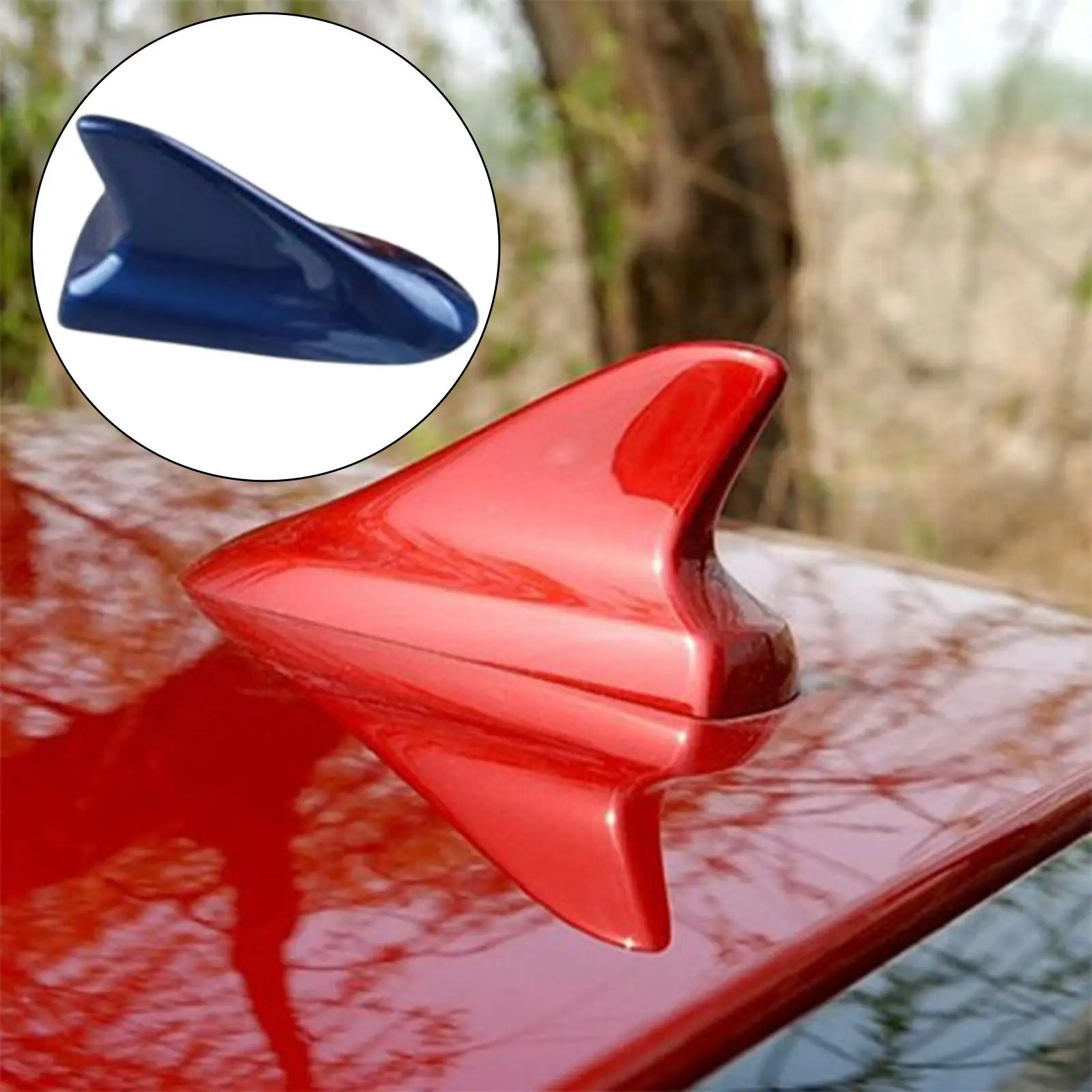 Shark Fin Antenna GM Paste Use with Adhesive Replacement Auto Radio Fit for Car Roof