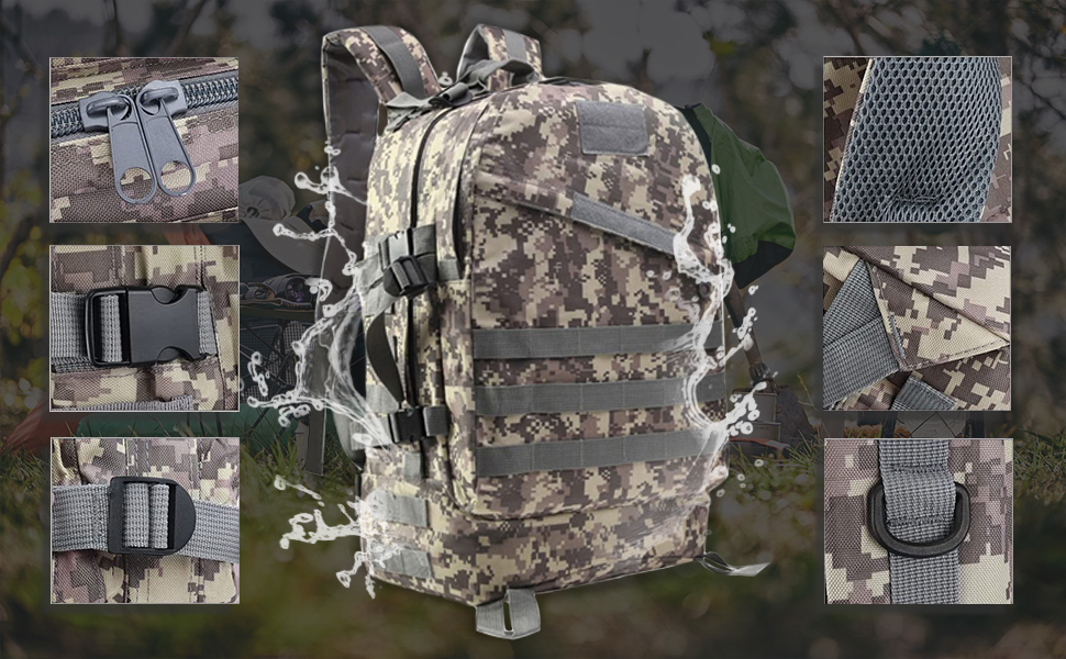 40L Military Tactical Backpack