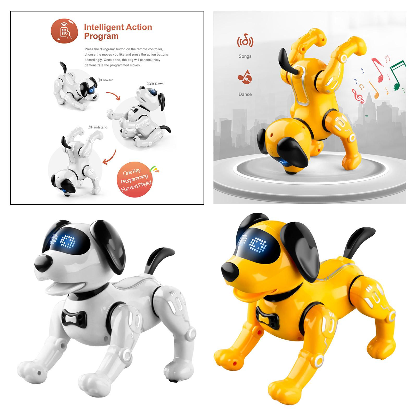 Remote Control Robot Dog with Touch Function Robot Dog Toy RC Robot Dog for Toddlers Kids Boys and Girls Age 5 6 7 8 9 10