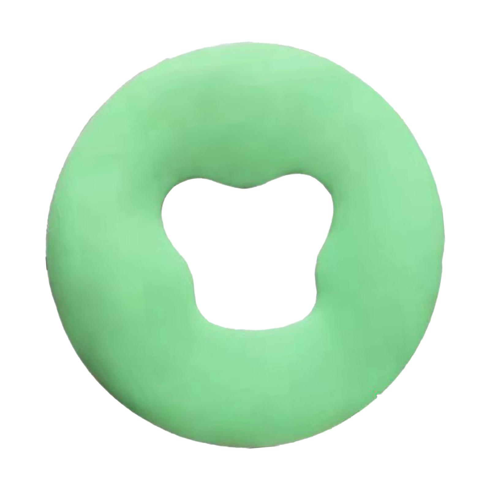 Soft Massage Face Relax  Silicone Relax Head Cradle Beauty Salon Face Cushion for SPA Massage  White Collars Women