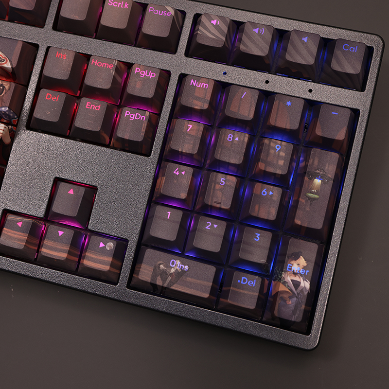 108 Tasten/Set Game Reverse:1999 PBT Anime Gaming Girl Niedliche, individuell gestaltbare Tastenkappen für Cherry Profile MX Switch mechanische Tastatur – Detail 10