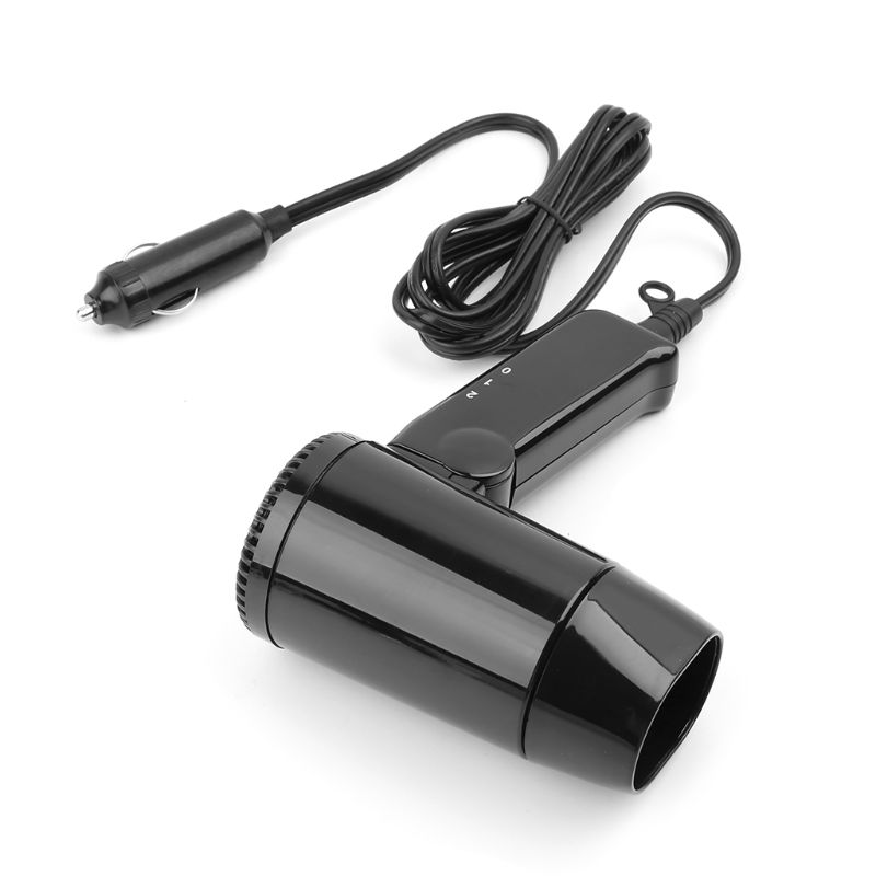 Title 9, Portable 12V Car-styling Hair Dryer Hot Cold Fo...