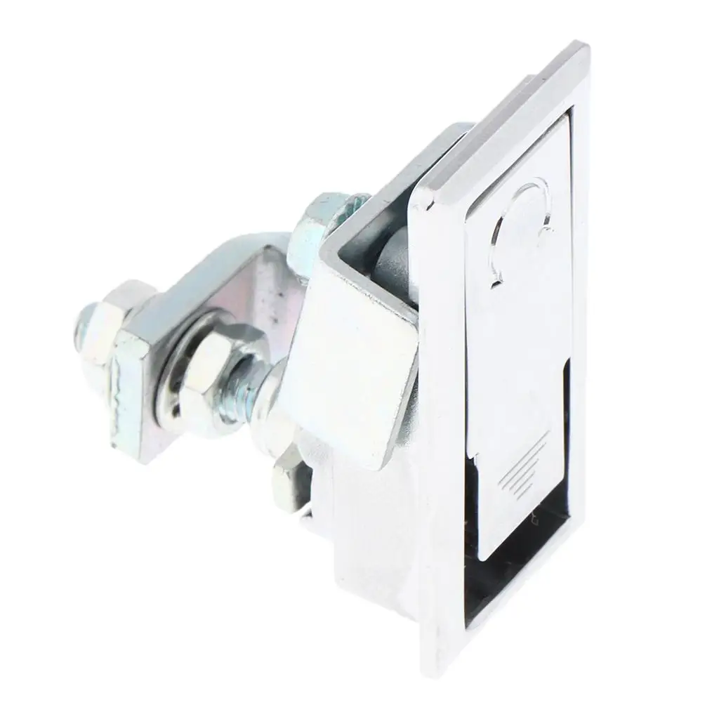 Adjustable Compression Latch, Locking Latch, Door Lock, Locking Latch, Silver