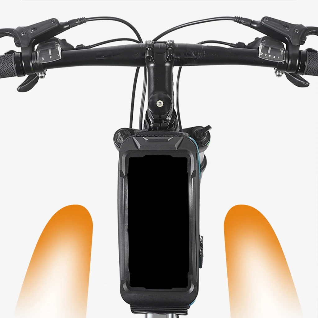 2.5L Bike Phone  Waterproof Phone Case Holder with Buckle  for 7 Phone  Road Bike