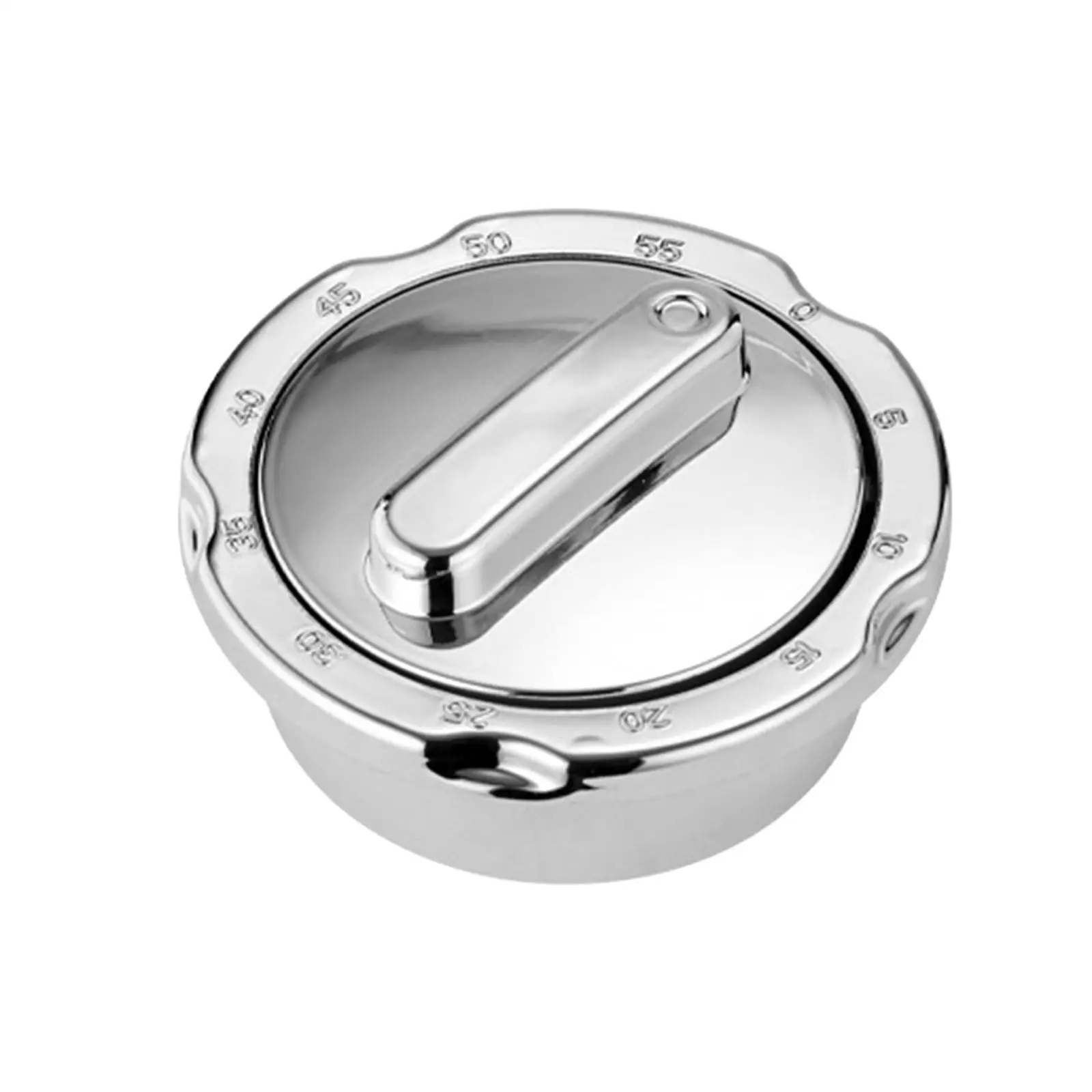 Kitchen Pot Lid Timer Loud Alarm Time Management Cooking Utensils Accessories Easy to Install Stainless Steel Cooking Timer