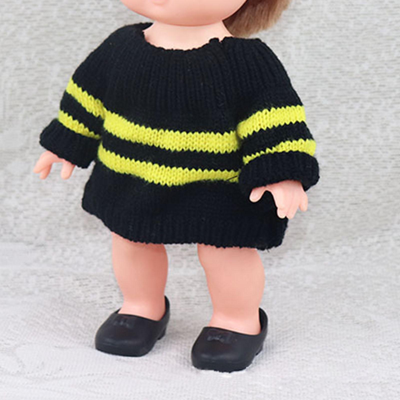 BJD Doll Clothing 25cm Sweaters Knitting Hat Simulation for Play House Girls