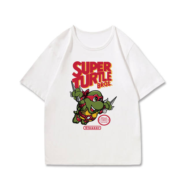 Tmnt Teenage Mutant Ninja Turtles T-shirt For Boy Summer 2023 Children 3d  Cartoon Printing Short Sleeve Girls Top Cartoon Tees - Animation  Derivatives/peripheral Products - AliExpress