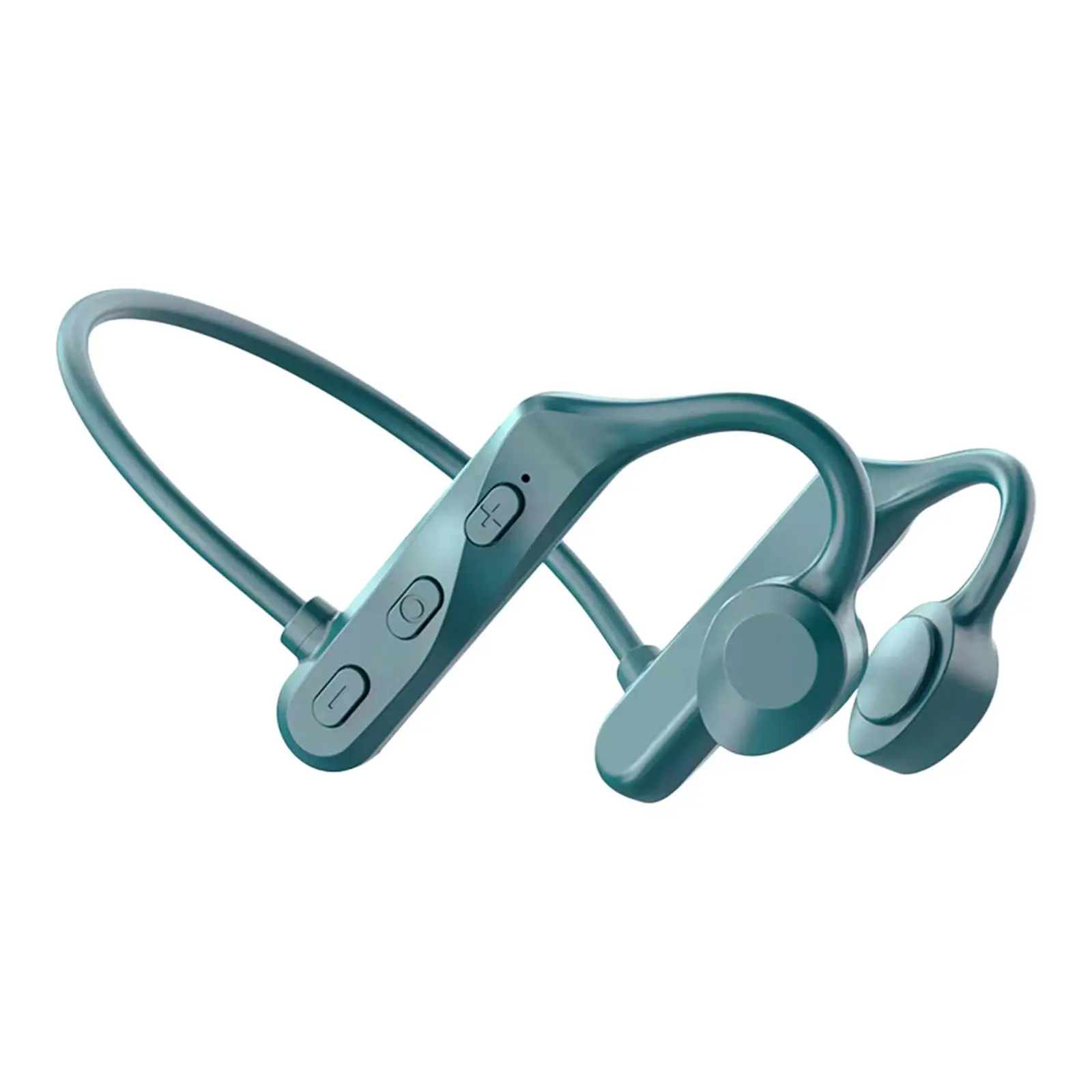 Wireless Bone Conduction Headphones Open-Ear IPX5 Waterproof Stereo 360 Foldable Bluetooth Earphone for Fitness Bicycling Sports