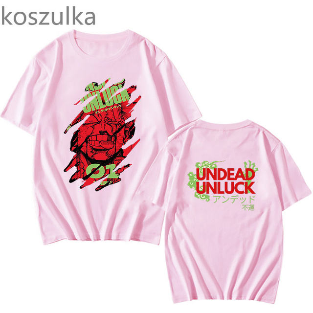 AmiAmi [Character & Hobby Shop]  TV Anime Undead Unluck Iine!! Saikou  da!! T-shirt Ladies' M(Pre-order)